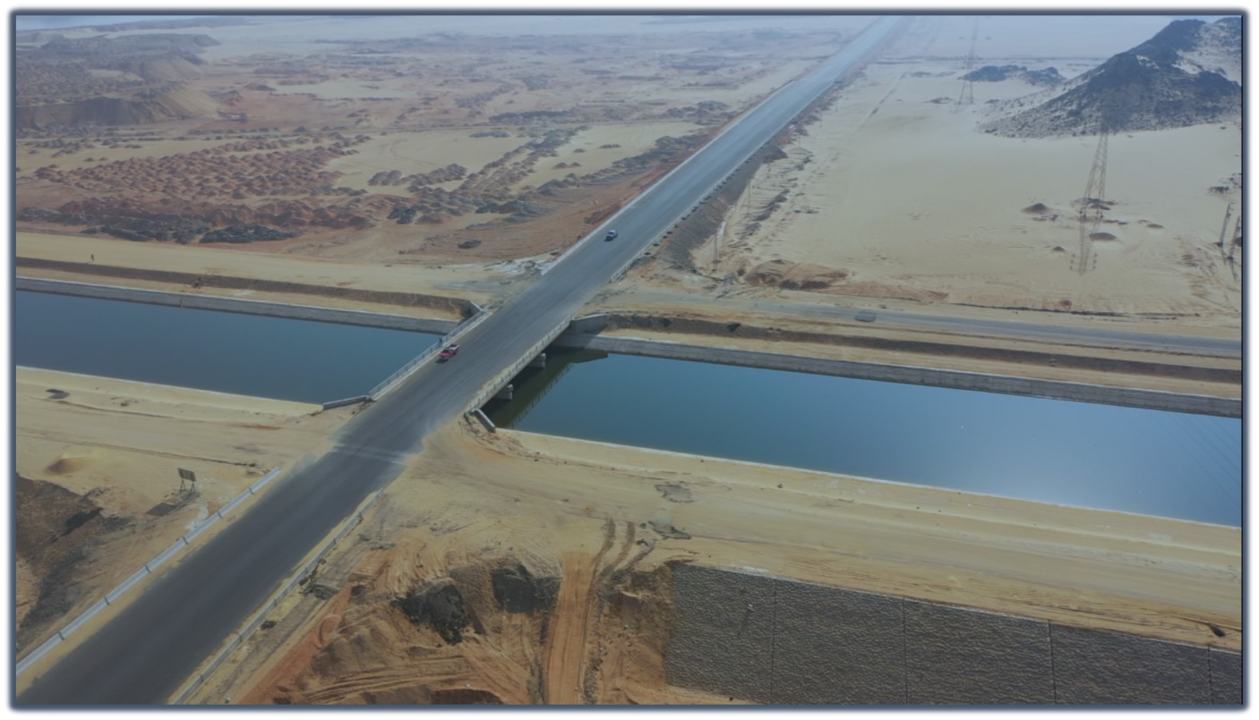 تطوير وتوسيع طريق توشكي - العوينات